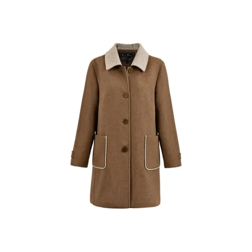DIFFIE RIEGER Coats Women's Coffee