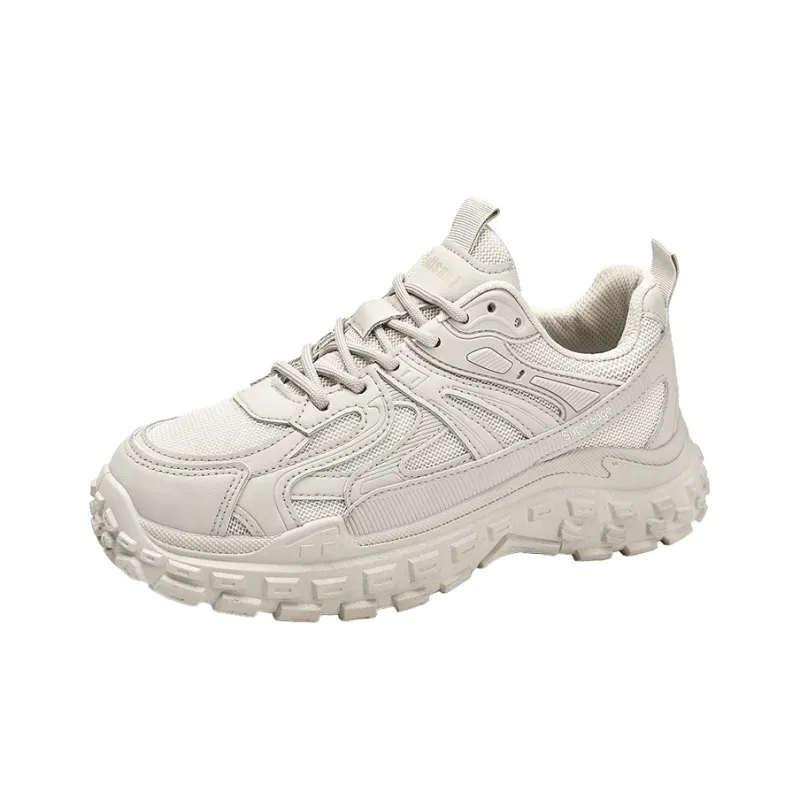 SUPEREDGE Slip Resistant And Abrasion Resistant Coverage Low Top Chunky Sneakers Men's-2