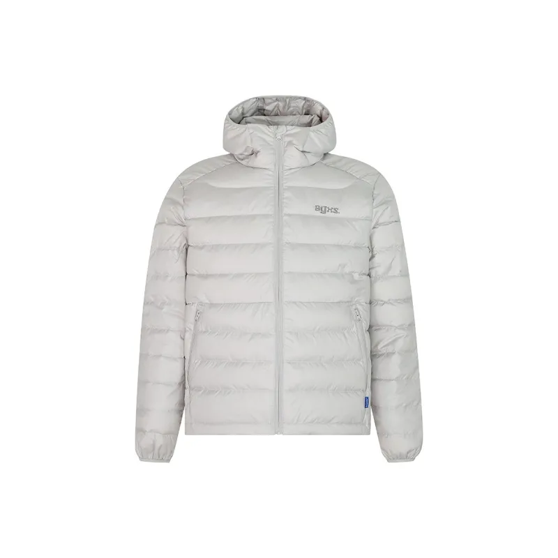 AGXS Puffer Jackets Unisex Gray-0