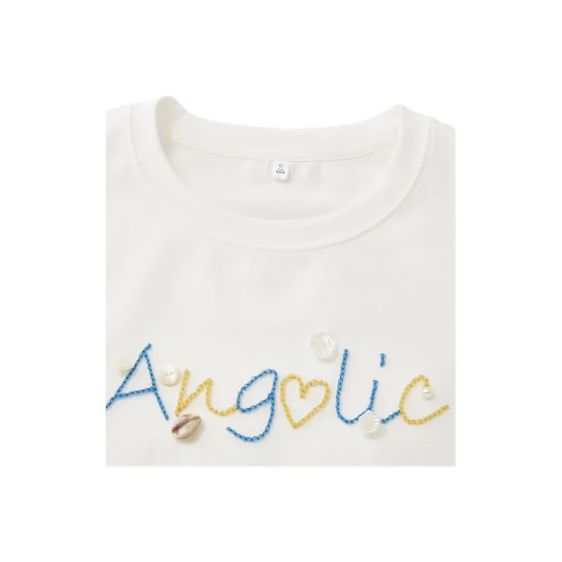 Love to serve T Shirts Women's White-3