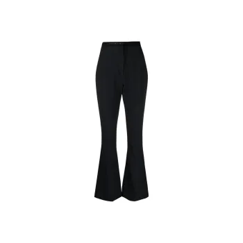 VERSACE JEANS COUTURE Logo waistband Flared Trousers