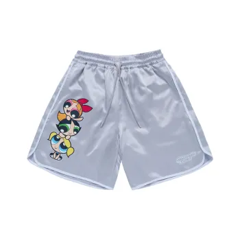Acme De La Vie/ADLV x THE POWERPUFF GIRLS Casual Shorts Unisex Silver