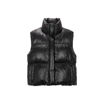GUESS Vests Women's Black