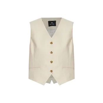 PS By Paul Smith Striped Waistcoat