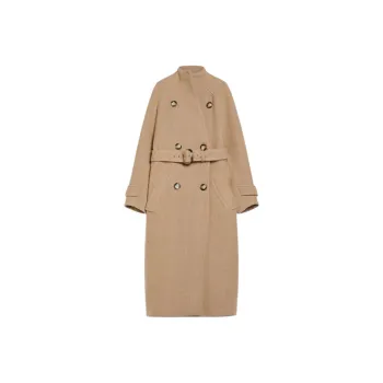 SportMax Adatti Double Breasted Belted Coat