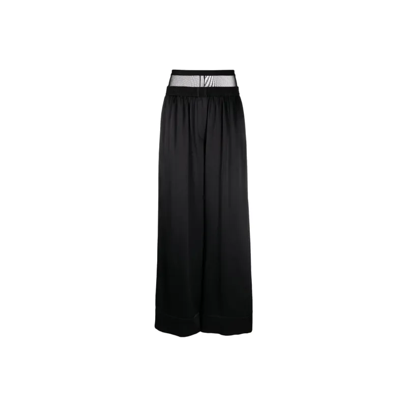 Alexander Wang Layered Mesh Boxer Trousers-0