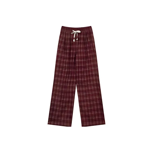 ELF SACK Casual Pants Women's Angora Red