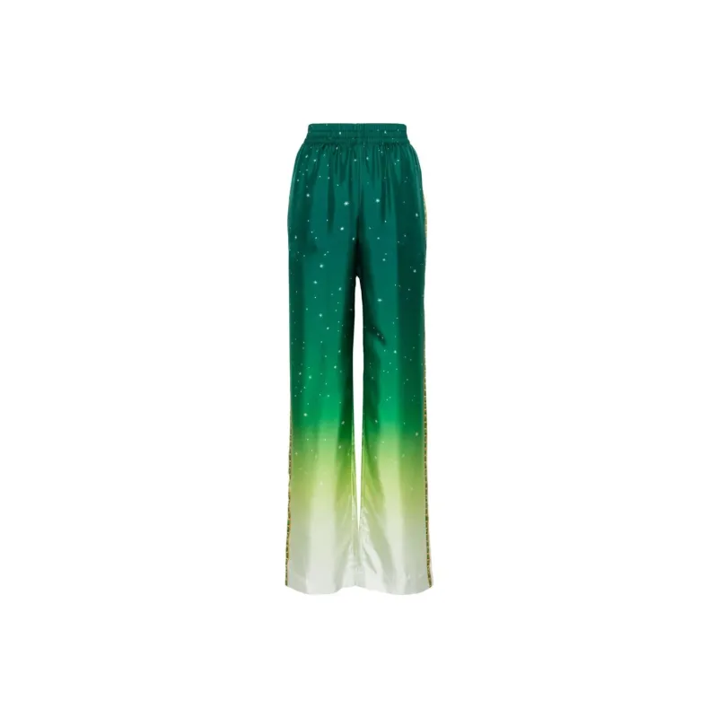 CASABLANCA Joyaux D'Afrique Wide Leg Trousers-0
