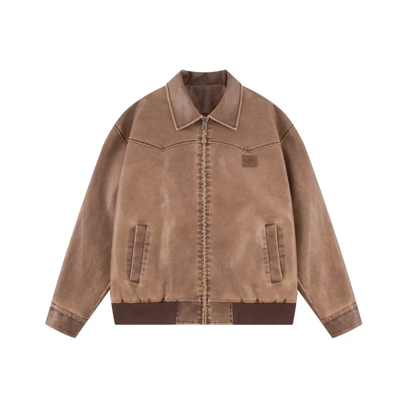 WORKSOUT Leather Jackets Unisex-2