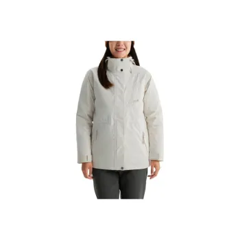 Columbia Hiking Water Resistant Warm Heat Reflective Windbreaker Jacket Women's White