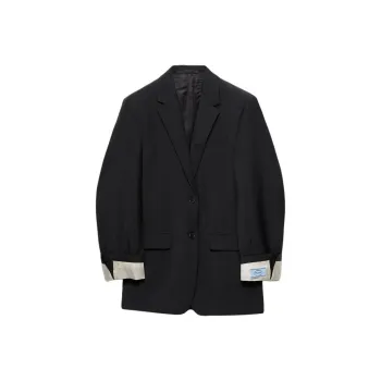 PRADA Single Breasted Tailored Blazer