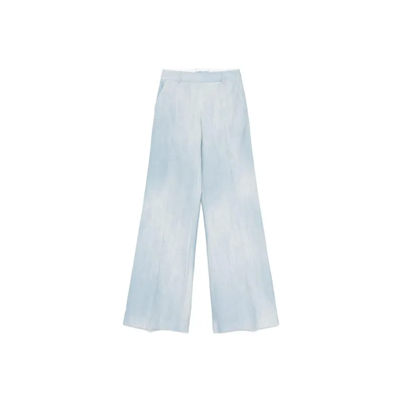 ERMANNO SCERVINO Faded Wide Leg Trousers-0