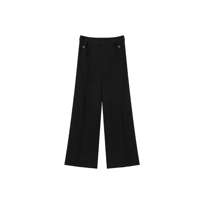 RUNTOTHEFUTURE Casual Pants Unisex Black-0