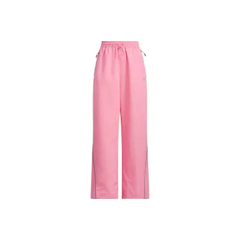 Adidas Piping Woven Tracksuit Bottoms Casual Pants Women's Simple Pink