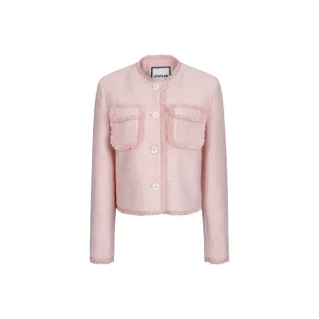 JESSYLINE Cropped Coat Women's Light Pink