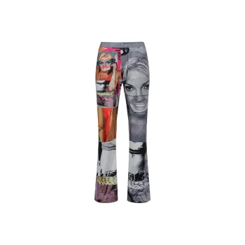 The Kript Casual Pants Women's Gray