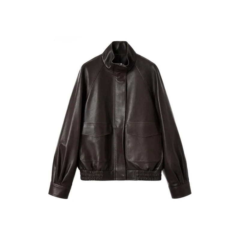 SINBOS Leather Jackets Women's-2