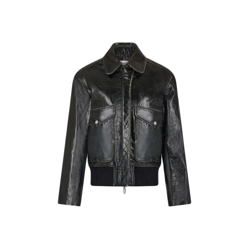 Paco Rabanne Leather Jacket-0