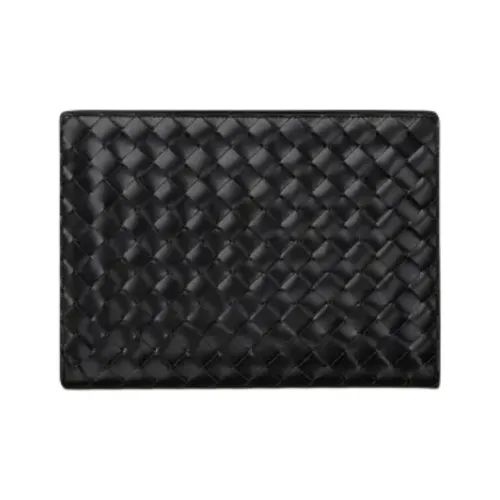 Bottega Veneta Cow Leather Storage Bag Mini Unisex Black