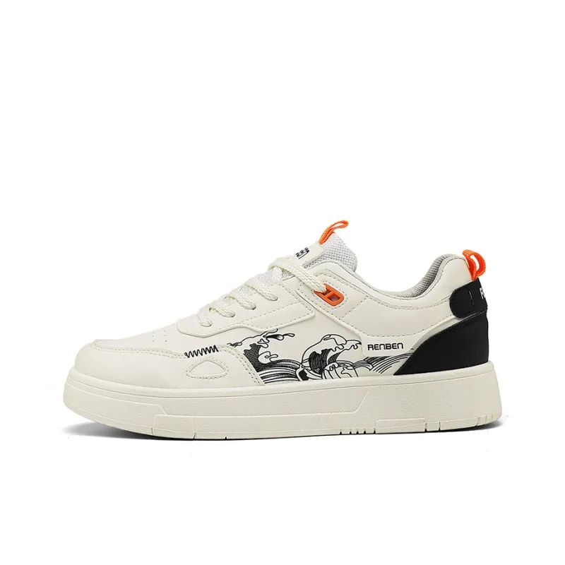 RENBEN Waterproof And Slip Resistant Low Top Skateboard Shoes Men's-8