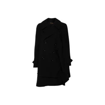 CDG Trench Coats Women's Black