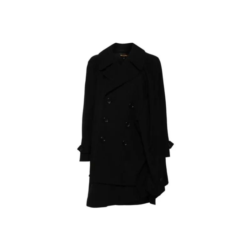 CDG Trench Coats Women's Black-0