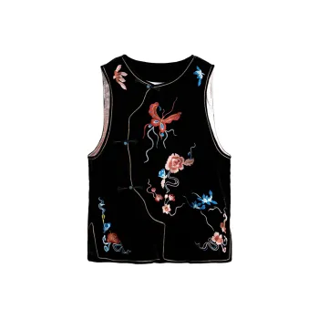 To the west Vests Women's Black