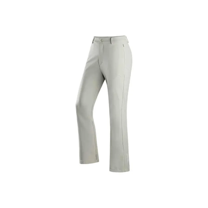 Anta Variety Training Collection Casual Pants Women's Sand Dune Gray-0