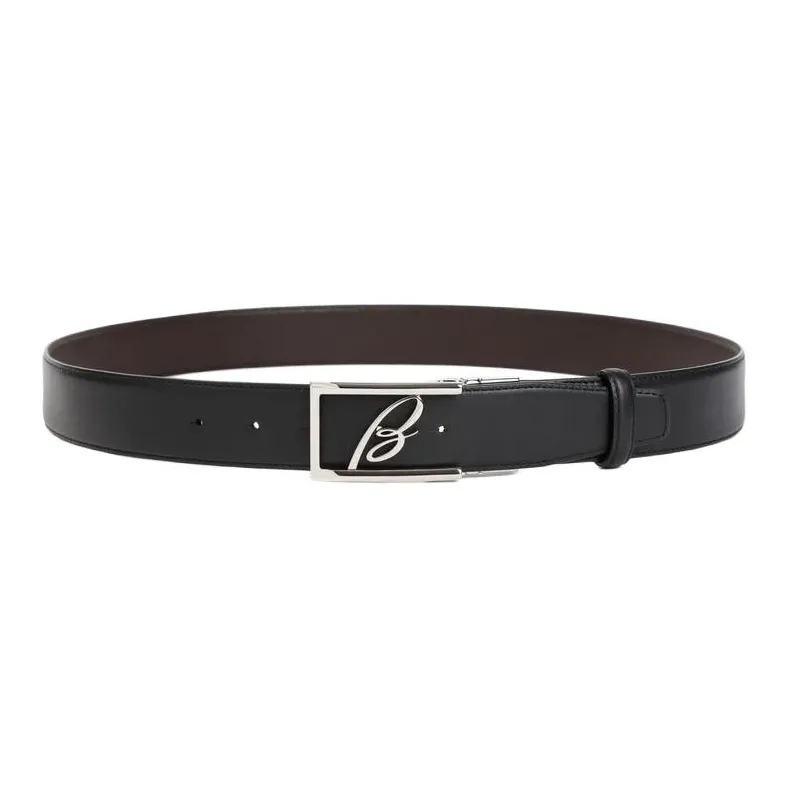 Brioni Logo buckle Reversible Belt-0