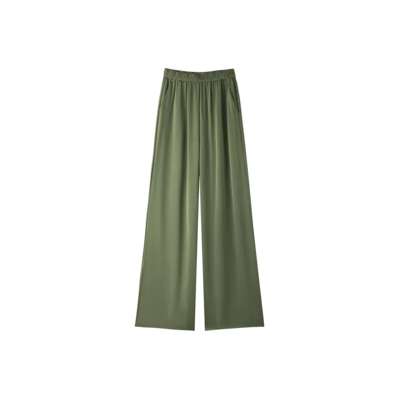 THE SEA LIFE Casual Pants Women's Spruce Green-0