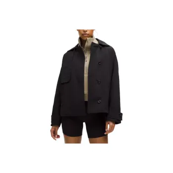 Lululemon Trench Coat Women's Black