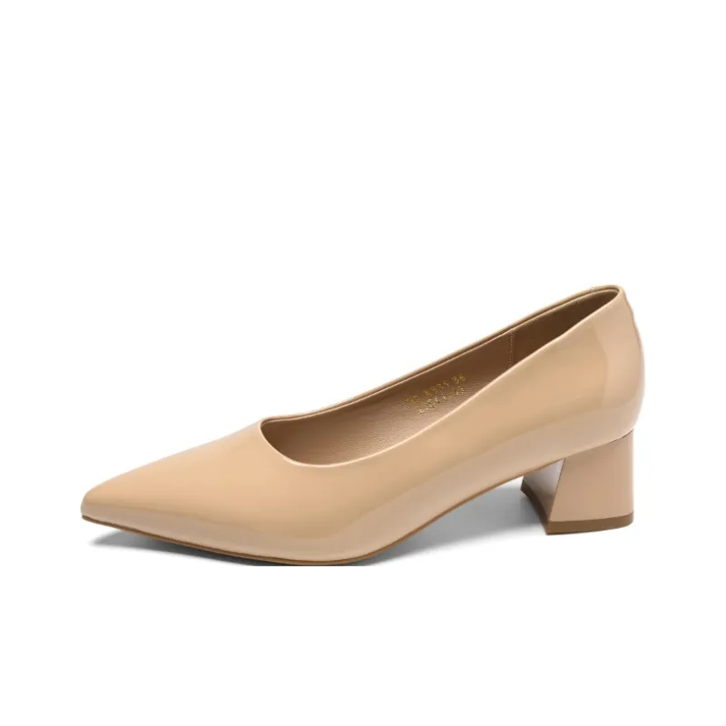 ZHR Chunky Heel High Heels Women's-12