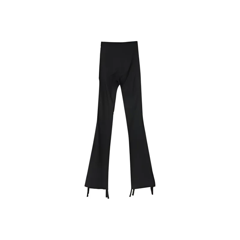 A head of Agua Casual Pants Women's Black-0