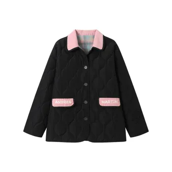 ANDREA MARTIN Puffer Jacket Women's Black