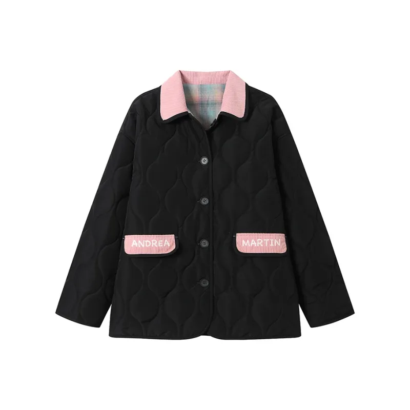 ANDREA MARTIN Puffer Jacket Women's Black-0