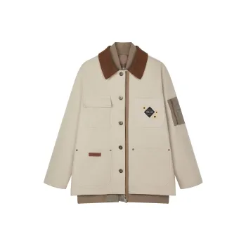 Teenie Weenie Puffer Jacket Women's Light Khaki