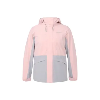 Columbia 2024 Fall New Arrival Waterproof And Warm Windbreaker Jacket Women's Pink