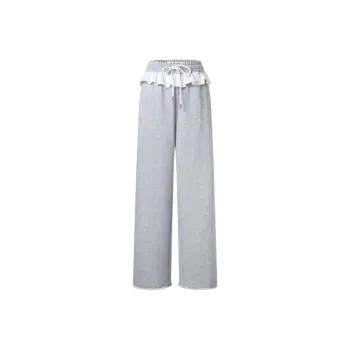 JAC FLEURANT Casual Pants Women's Gray