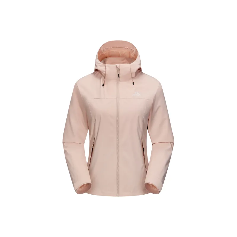 PELLIOT Water Resistant Windproof Breathable Wear Resistant Rainproof Windbreaker Jacket Women's-21