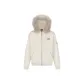 White Sand Gray, Fleece-Lined Fur Collar, Detachable