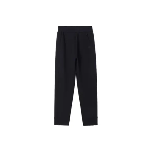 PURCOTTON 블랙 여성 캐주얼 팬츠