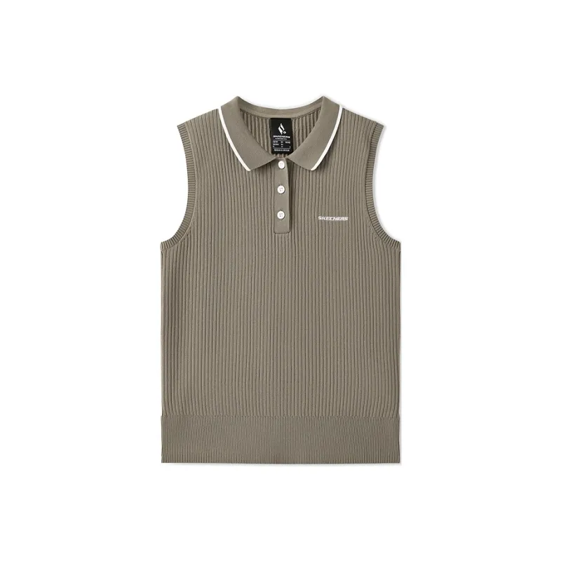 Skechers Vest Women's Gray Walnut-0