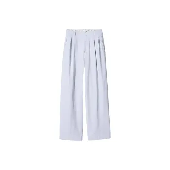 Ines De La Fressange X UNIQLO X Ines De La Fressange Casual Pants Women's Light Gray