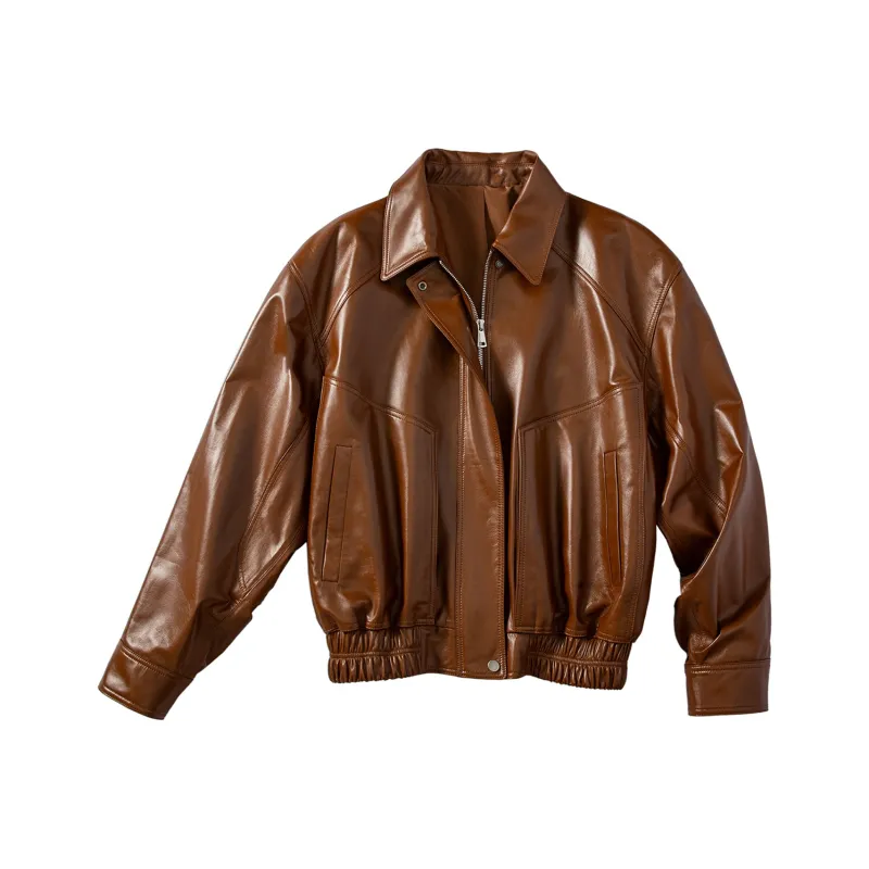 Le Alfashionline Leather Jacket Women's-6