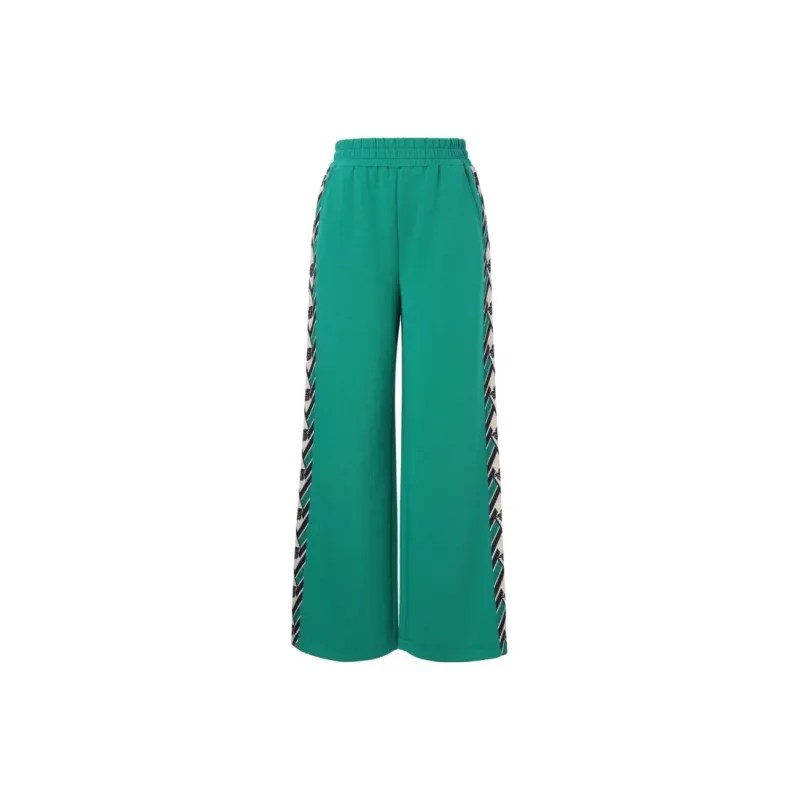 XII BASKET Casual Pants Women's Green-0