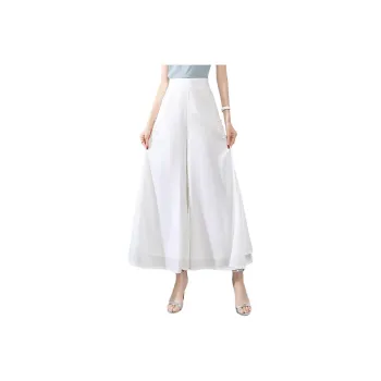 Mo Han Yi Mei Casual Pants Women's White