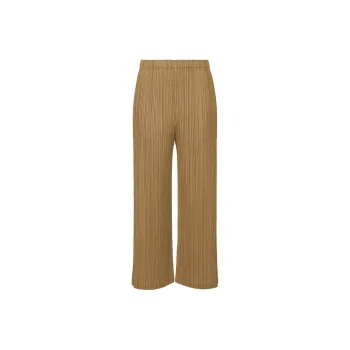 PLEATS PLEASE ISSEY MIYAKE Mc December Pants 'Sand Beige'