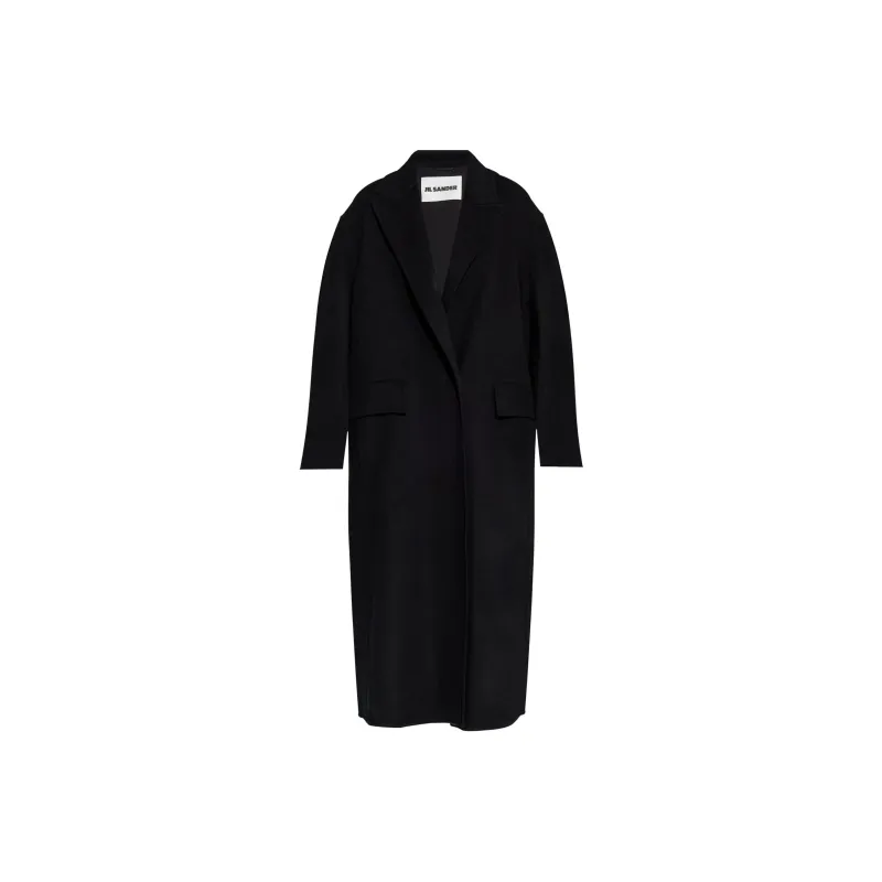 JIL SANDER Single Breasted Long Coat-0