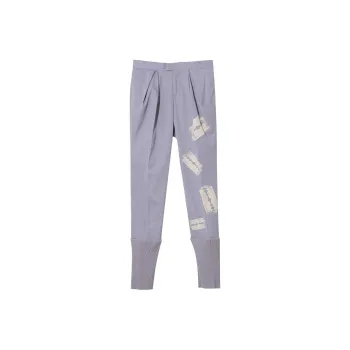 UNDERCOVER Mononoke Blade Motif Tapered Trousers 'Purple'