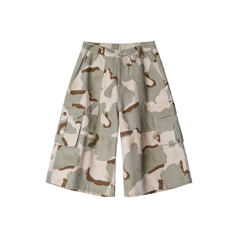 BRYAN JIMENEZ Denim Shorts Unisex-0
